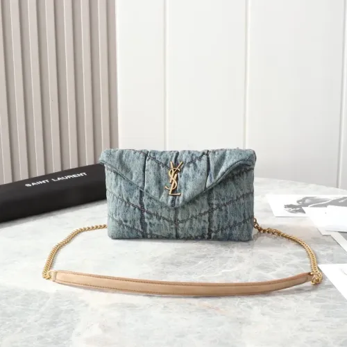 Cheap Yves Saint Laurent YSL AAA Quality Shoulder Bags For Women #1442262, $$118.00 USD On Yves Saint Laurent YSL AAA Quality Shoulder Bags