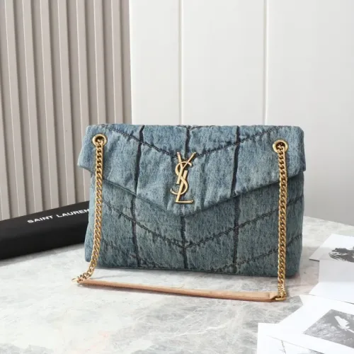 Cheap Yves Saint Laurent YSL AAA Quality Shoulder Bags For Women #1442266, $$130.00 USD On Yves Saint Laurent YSL AAA Quality Shoulder Bags