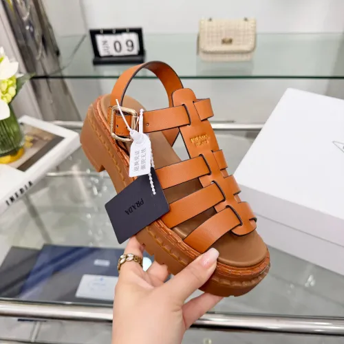 Replica Prada Sandal For Women #1442292 $98.00 USD for Wholesale