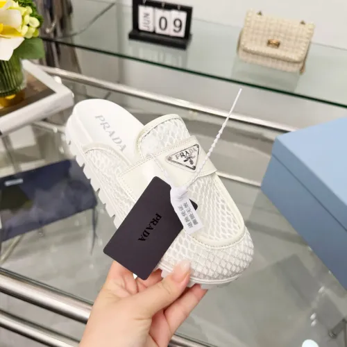 Replica Prada Slippers For Women #1442318 $82.00 USD for Wholesale