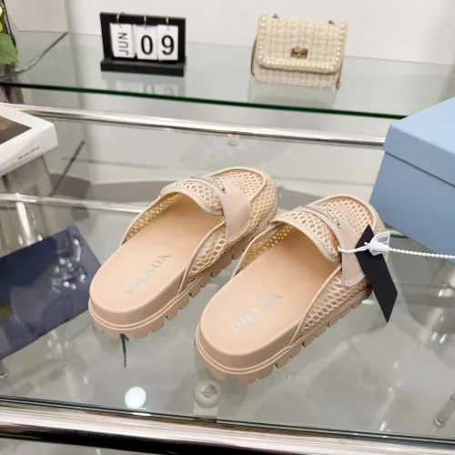 Replica Prada Slippers For Women #1442319 $82.00 USD for Wholesale