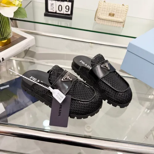 Replica Prada Slippers For Women #1442320 $82.00 USD for Wholesale