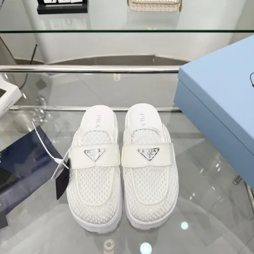 Replica Prada Slippers For Women #1442322 $85.00 USD for Wholesale