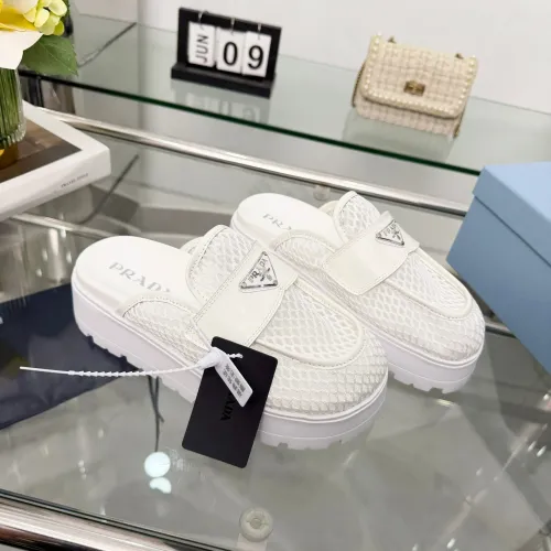 Replica Prada Slippers For Women #1442322 $85.00 USD for Wholesale