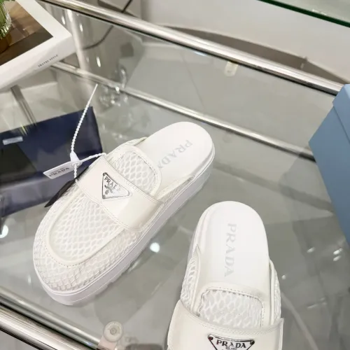 Replica Prada Slippers For Women #1442322 $85.00 USD for Wholesale