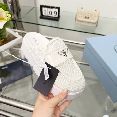 Replica Prada Slippers For Women #1442322 $85.00 USD for Wholesale