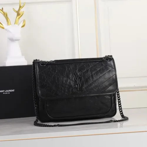 Cheap Yves Saint Laurent YSL AAA Quality Shoulder Bags For Women #1442323, $$130.00 USD On Yves Saint Laurent YSL AAA Quality Shoulder Bags