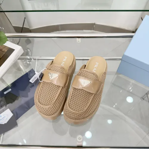 Replica Prada Slippers For Women #1442325 $85.00 USD for Wholesale