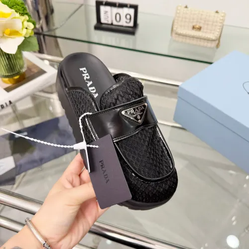 Replica Prada Slippers For Women #1442326 $85.00 USD for Wholesale