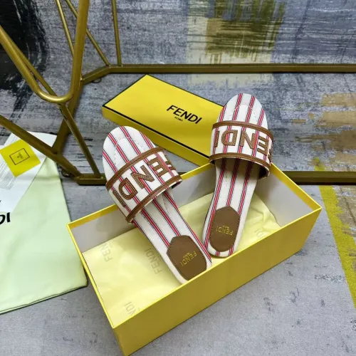 Replica Fendi Slippers For Women #1442334 $80.00 USD for Wholesale