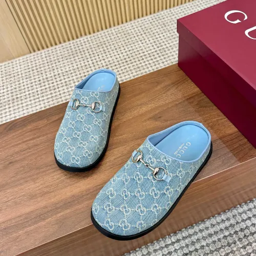 Replica Gucci Slippers For Women #1442377 $82.00 USD for Wholesale