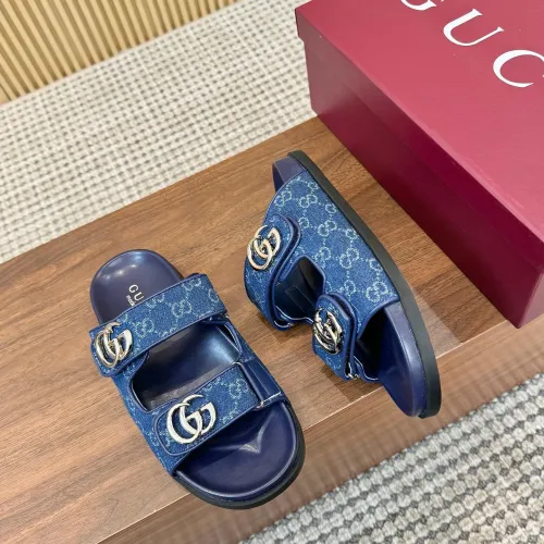 Replica Gucci Slippers For Women #1442378 $92.00 USD for Wholesale
