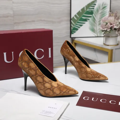 Replica Gucci High-Heeled Shoes For Women #1442382 $125.00 USD for Wholesale