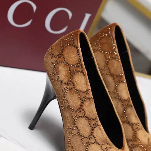 Replica Gucci High-Heeled Shoes For Women #1442382 $125.00 USD for Wholesale