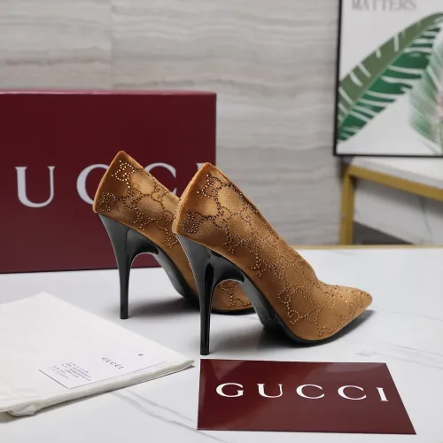 Replica Gucci High-Heeled Shoes For Women #1442382 $125.00 USD for Wholesale