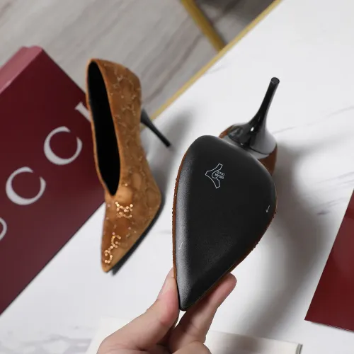 Replica Gucci High-Heeled Shoes For Women #1442382 $125.00 USD for Wholesale