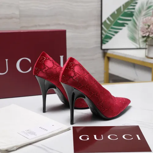 Replica Gucci High-Heeled Shoes For Women #1442383 $125.00 USD for Wholesale