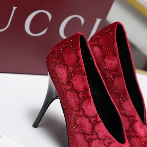 Replica Gucci High-Heeled Shoes For Women #1442383 $125.00 USD for Wholesale
