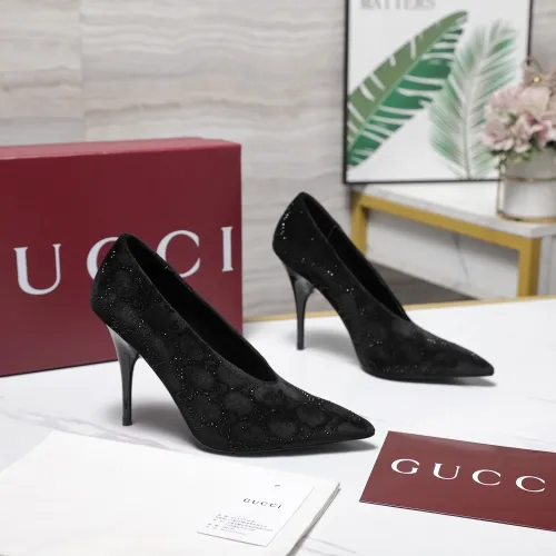 Replica Gucci High-Heeled Shoes For Women #1442384 $125.00 USD for Wholesale