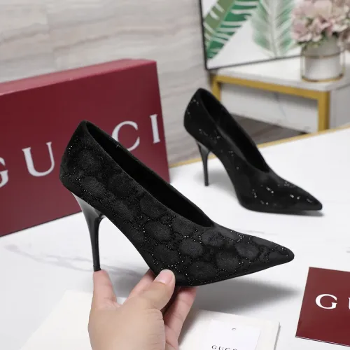 Replica Gucci High-Heeled Shoes For Women #1442384 $125.00 USD for Wholesale