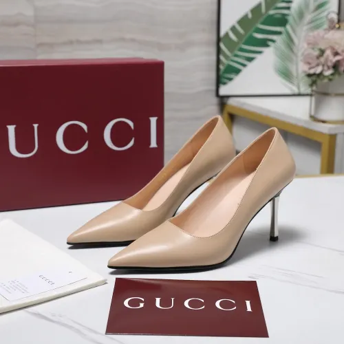 Replica Gucci High-Heeled Shoes For Women #1442385 $108.00 USD for Wholesale