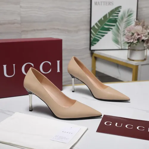 Replica Gucci High-Heeled Shoes For Women #1442385 $108.00 USD for Wholesale