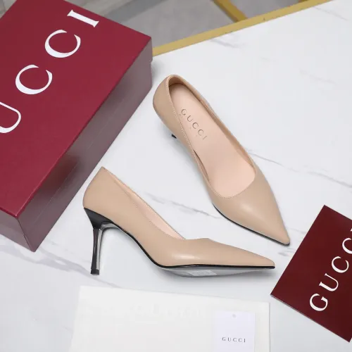 Replica Gucci High-Heeled Shoes For Women #1442385 $108.00 USD for Wholesale