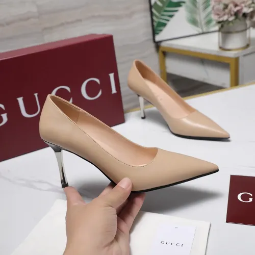 Replica Gucci High-Heeled Shoes For Women #1442385 $108.00 USD for Wholesale