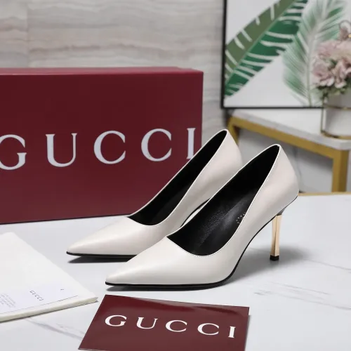 Replica Gucci High-Heeled Shoes For Women #1442386 $108.00 USD for Wholesale