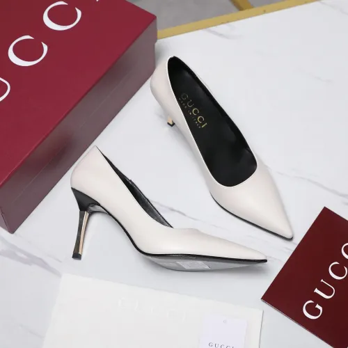 Replica Gucci High-Heeled Shoes For Women #1442386 $108.00 USD for Wholesale