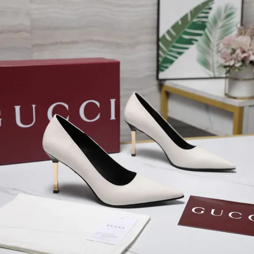 Replica Gucci High-Heeled Shoes For Women #1442386 $108.00 USD for Wholesale