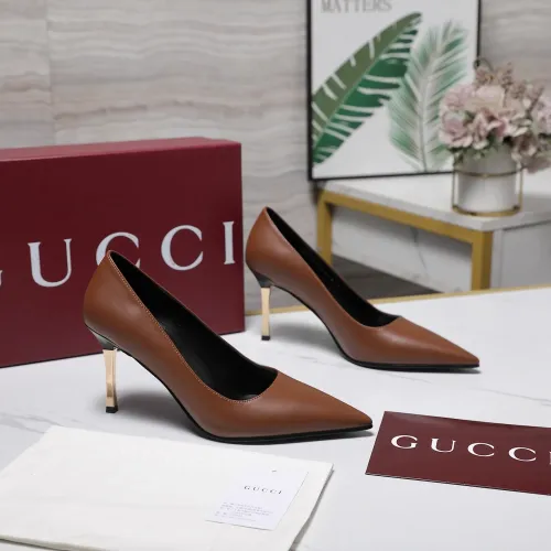 Replica Gucci High-Heeled Shoes For Women #1442387 $108.00 USD for Wholesale