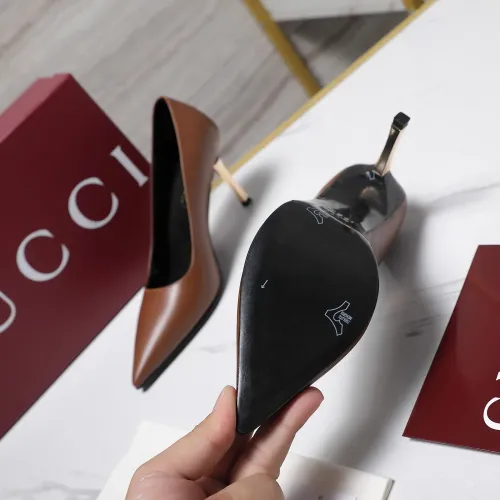 Replica Gucci High-Heeled Shoes For Women #1442387 $108.00 USD for Wholesale