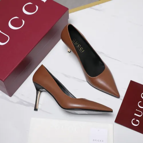 Replica Gucci High-Heeled Shoes For Women #1442387 $108.00 USD for Wholesale
