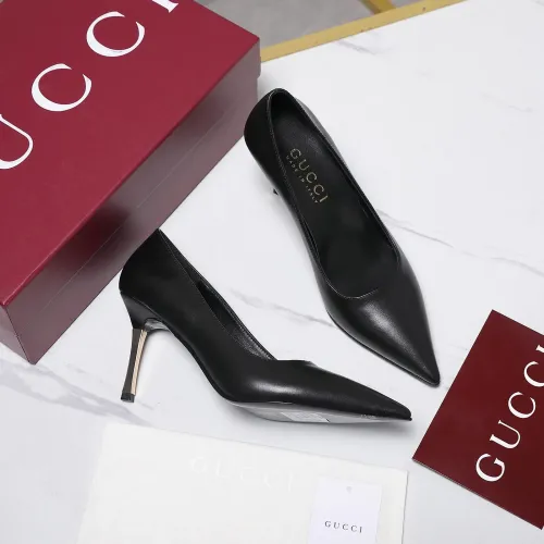 Replica Gucci High-Heeled Shoes For Women #1442389 $108.00 USD for Wholesale