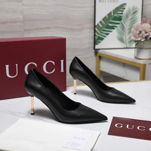 Replica Gucci High-Heeled Shoes For Women #1442389 $108.00 USD for Wholesale