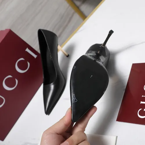 Replica Gucci High-Heeled Shoes For Women #1442389 $108.00 USD for Wholesale