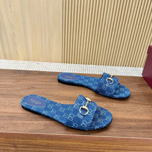 Replica Gucci Slippers For Women #1442407 $82.00 USD for Wholesale