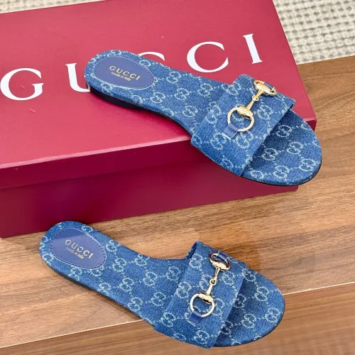Replica Gucci Slippers For Women #1442407 $82.00 USD for Wholesale