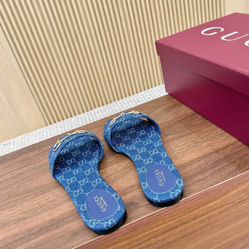 Replica Gucci Slippers For Women #1442407 $82.00 USD for Wholesale