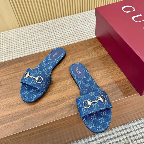 Replica Gucci Slippers For Women #1442407 $82.00 USD for Wholesale