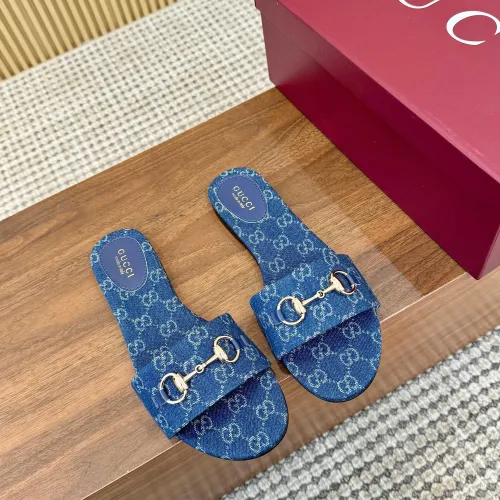 Replica Gucci Slippers For Women #1442407 $82.00 USD for Wholesale