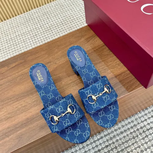 Replica Gucci Slippers For Women #1442408 $88.00 USD for Wholesale