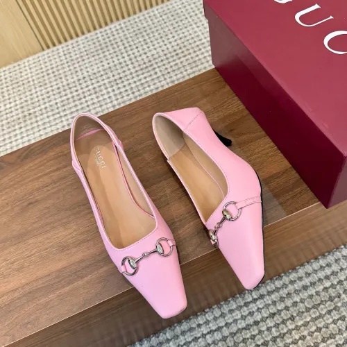 Replica Gucci High-Heeled Shoes For Women #1442411 $98.00 USD for Wholesale