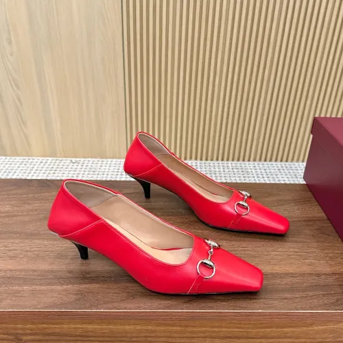 Replica Gucci High-Heeled Shoes For Women #1442412 $98.00 USD for Wholesale