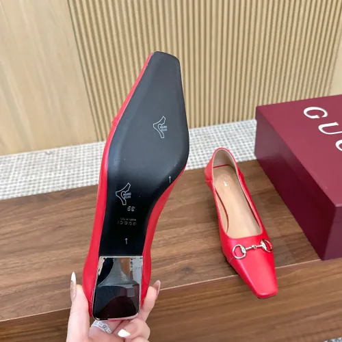 Replica Gucci High-Heeled Shoes For Women #1442412 $98.00 USD for Wholesale