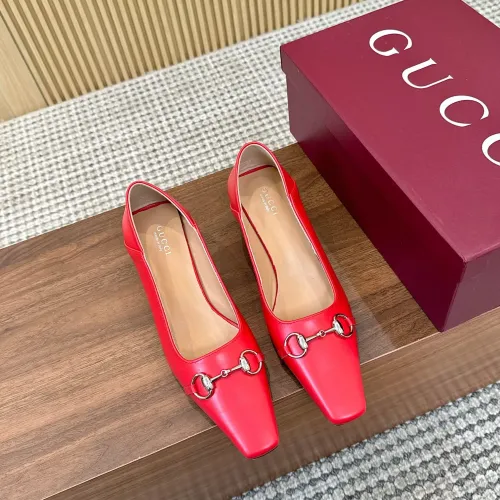 Replica Gucci High-Heeled Shoes For Women #1442412 $98.00 USD for Wholesale