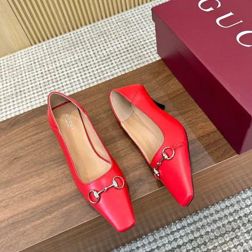 Replica Gucci High-Heeled Shoes For Women #1442412 $98.00 USD for Wholesale