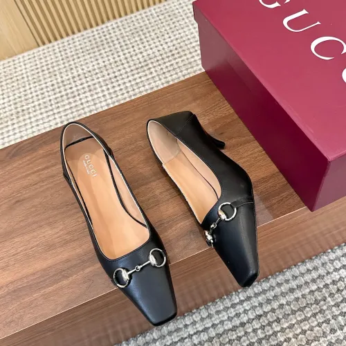 Replica Gucci High-Heeled Shoes For Women #1442413 $98.00 USD for Wholesale