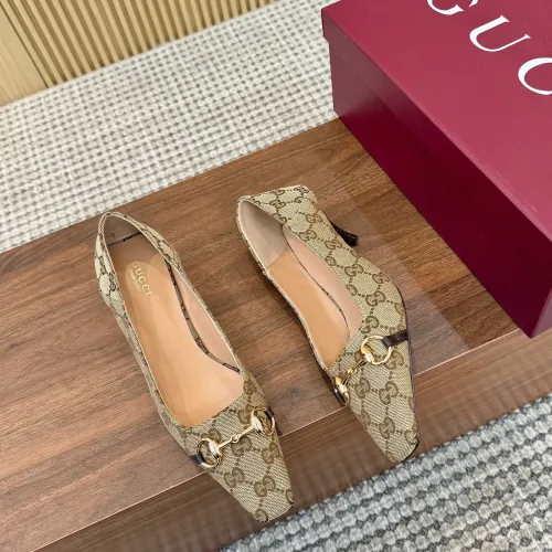 Replica Gucci High-Heeled Shoes For Women #1442414 $98.00 USD for Wholesale